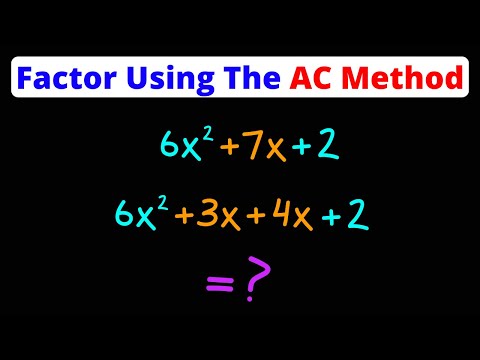 Factor Trinomials using the AC Method | Eat Pi