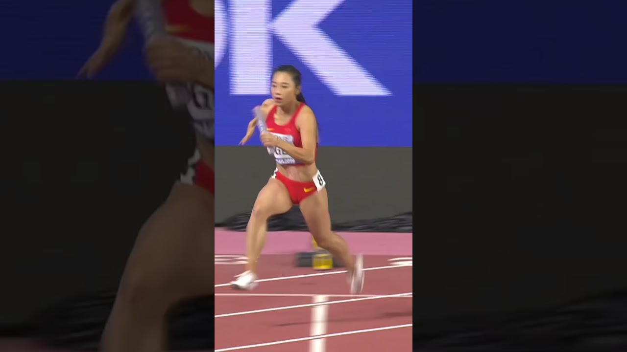 Relays Aren't Easy 💀 #Athletics