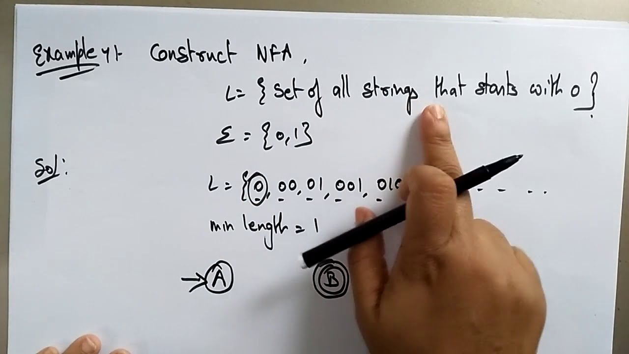 NFA Example Walkthrough | Part 2 of 3 | Theory of Computation Lecture by Bhanu Priya 🔍