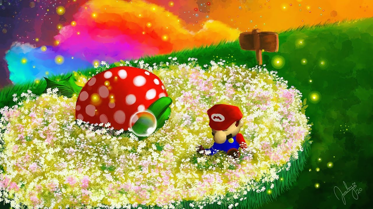 Mario's Long Night: Relaxing Music from the Series 🎶