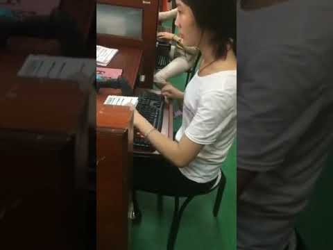 {meme} Japenese Office Girl Fast typing 443?!wpm 😨😱Fastest typer in the world 🔥😲