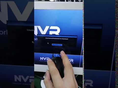 【NVR】 password resetting