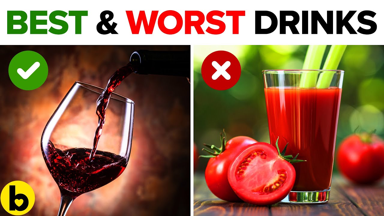 7 Healthy Drinks to Try & 7 to Avoid 🥤