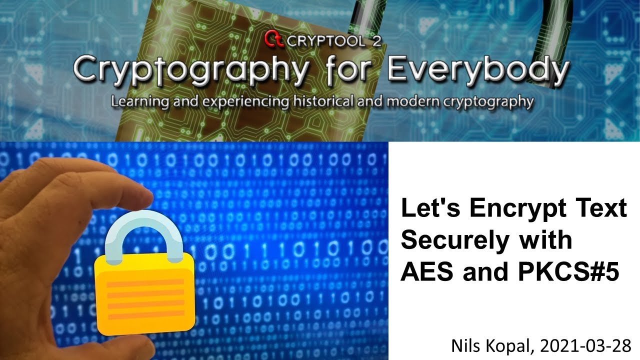 Secure Text Encryption Using AES and PKCS#5