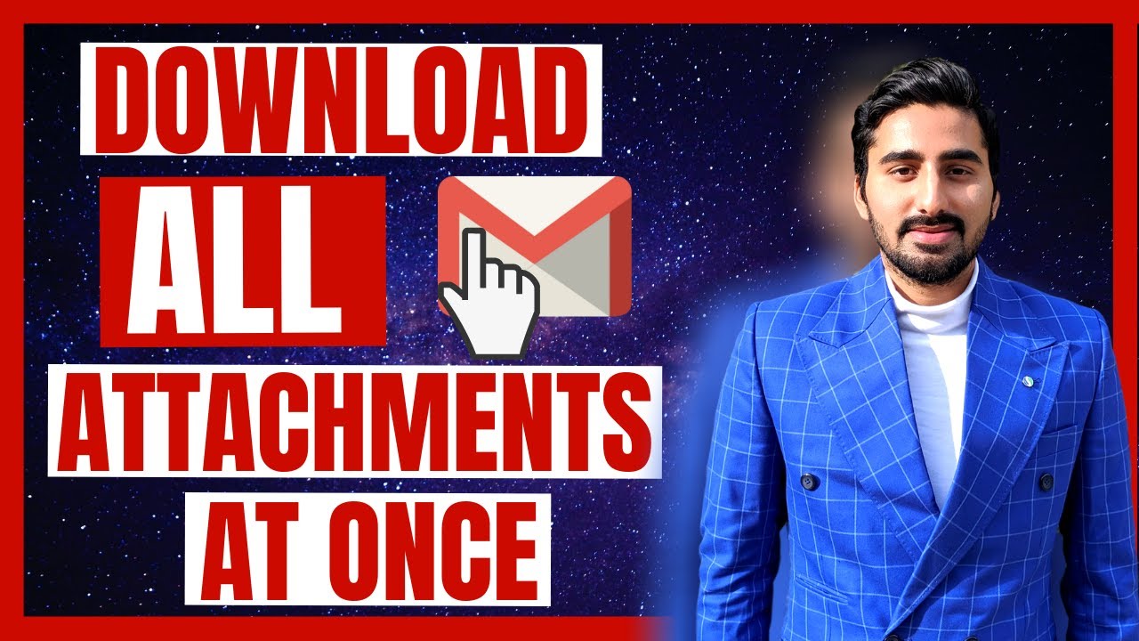 Download All Gmail Attachments at Once 📥