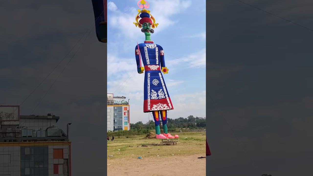 171-Foot Tallest Ravan in Sector 5, Panchkula 2023