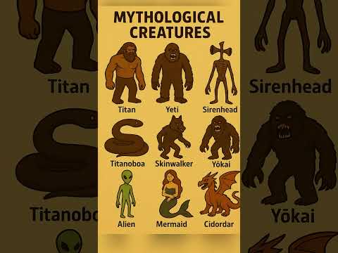 Mythological Creatures in real life | Part 1