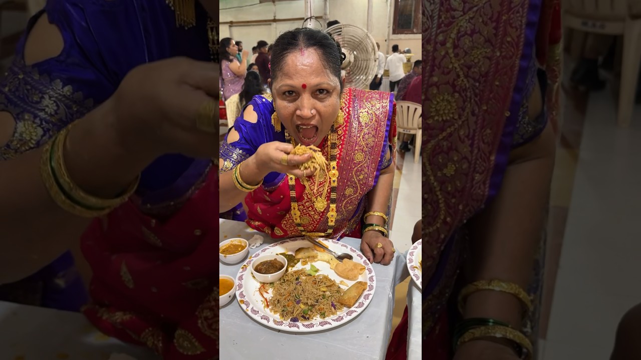 Mom's Epic Noodle Bite Challenge in India! 😱