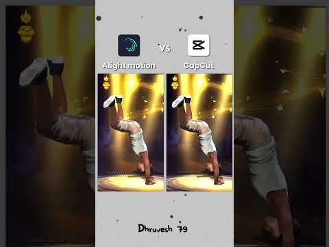Which one is best 🔥// Alight motion vs CapCut, ff edit tutorial, lobby edit ff #shorts