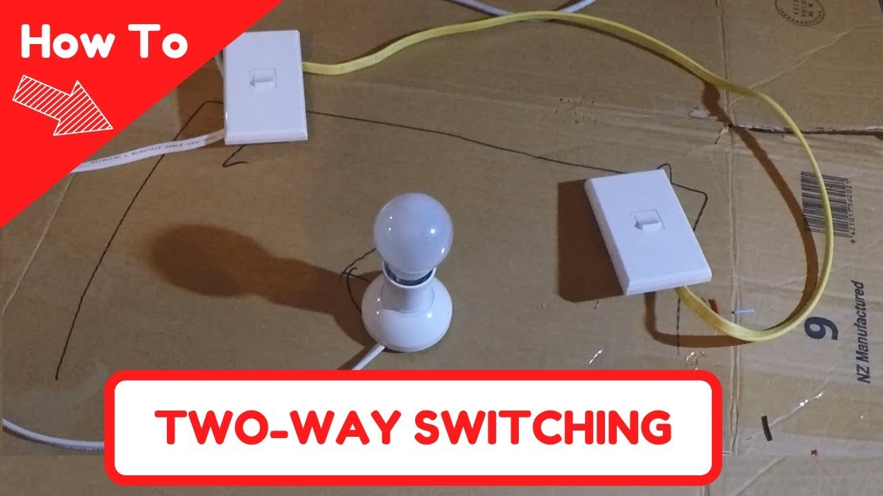 Guide to Wiring a 2-Way Switch for Two-Location Light Control