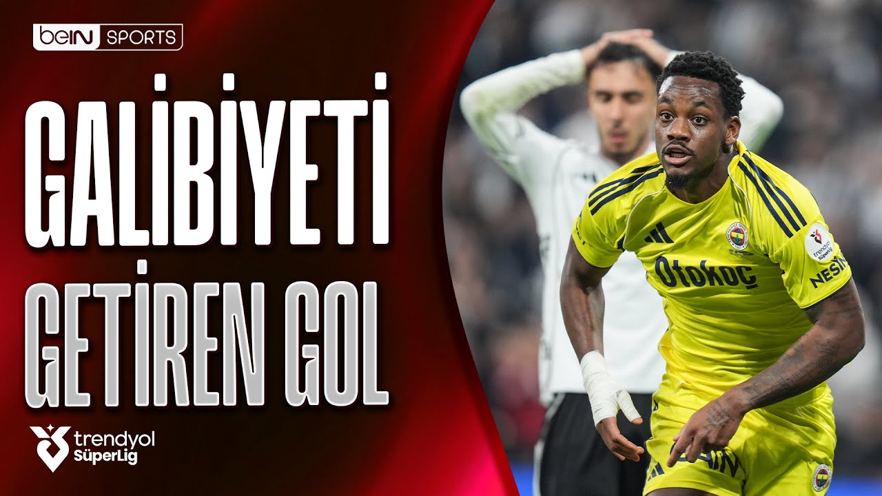 Jhon Duran's Winning Goal Secures Fenerbahçe Victory Over Beşiktaş ⚽