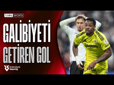 Jhon Duran'dan Fenerbahçe'ye Galibiyeti Getiren Gol l Beşiktaş - Fenerbahçe l Trendyol Süper Lig