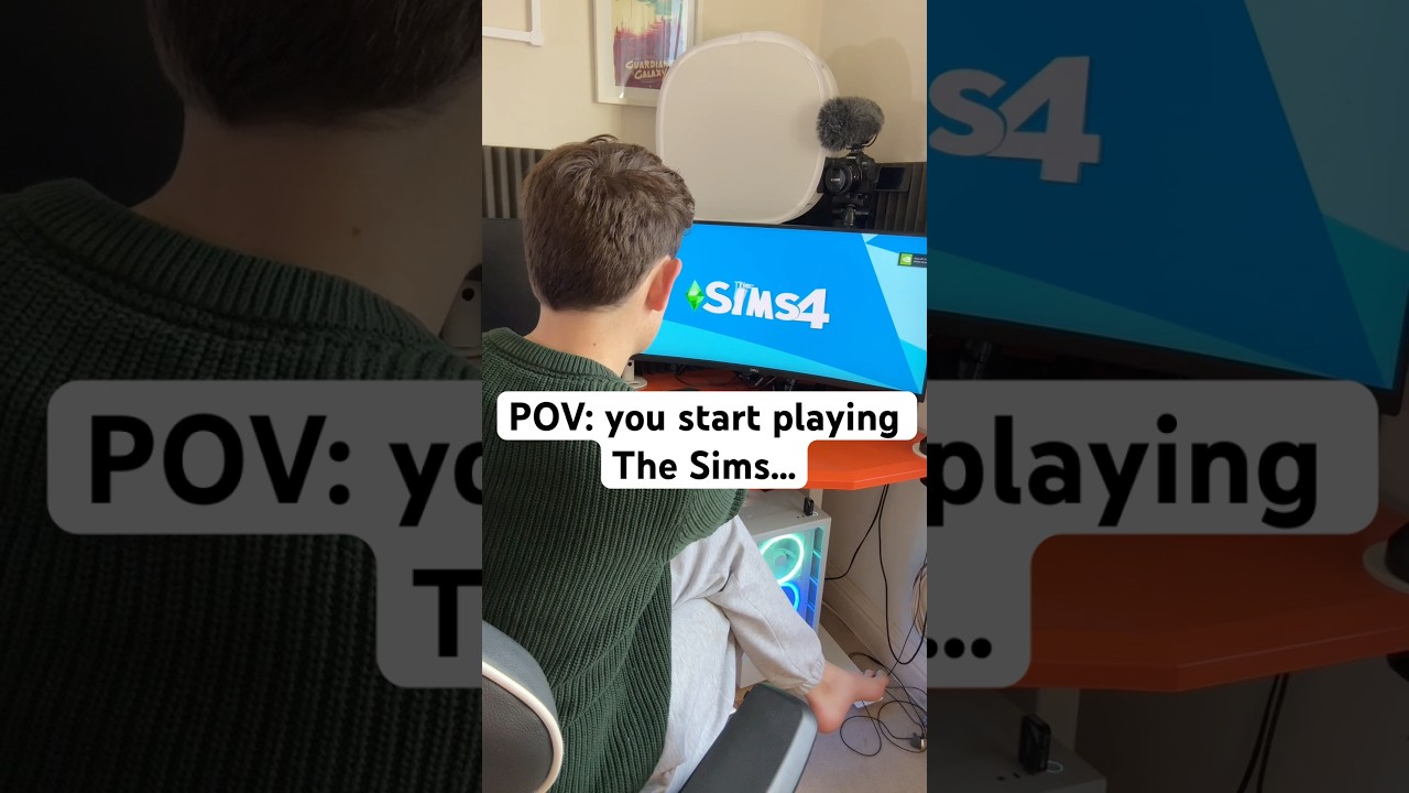 The Sims: Hours Lost in Character & House Creation 😂