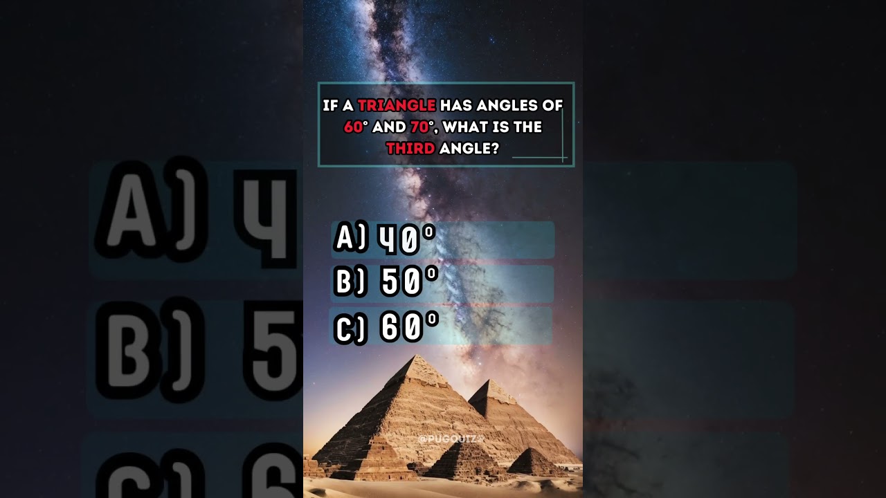 Challenging Math Brain Teaser Quiz