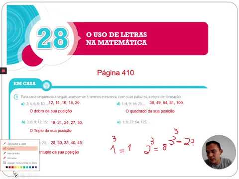 AULA 7 ANO - O uso de Letras na Matemática