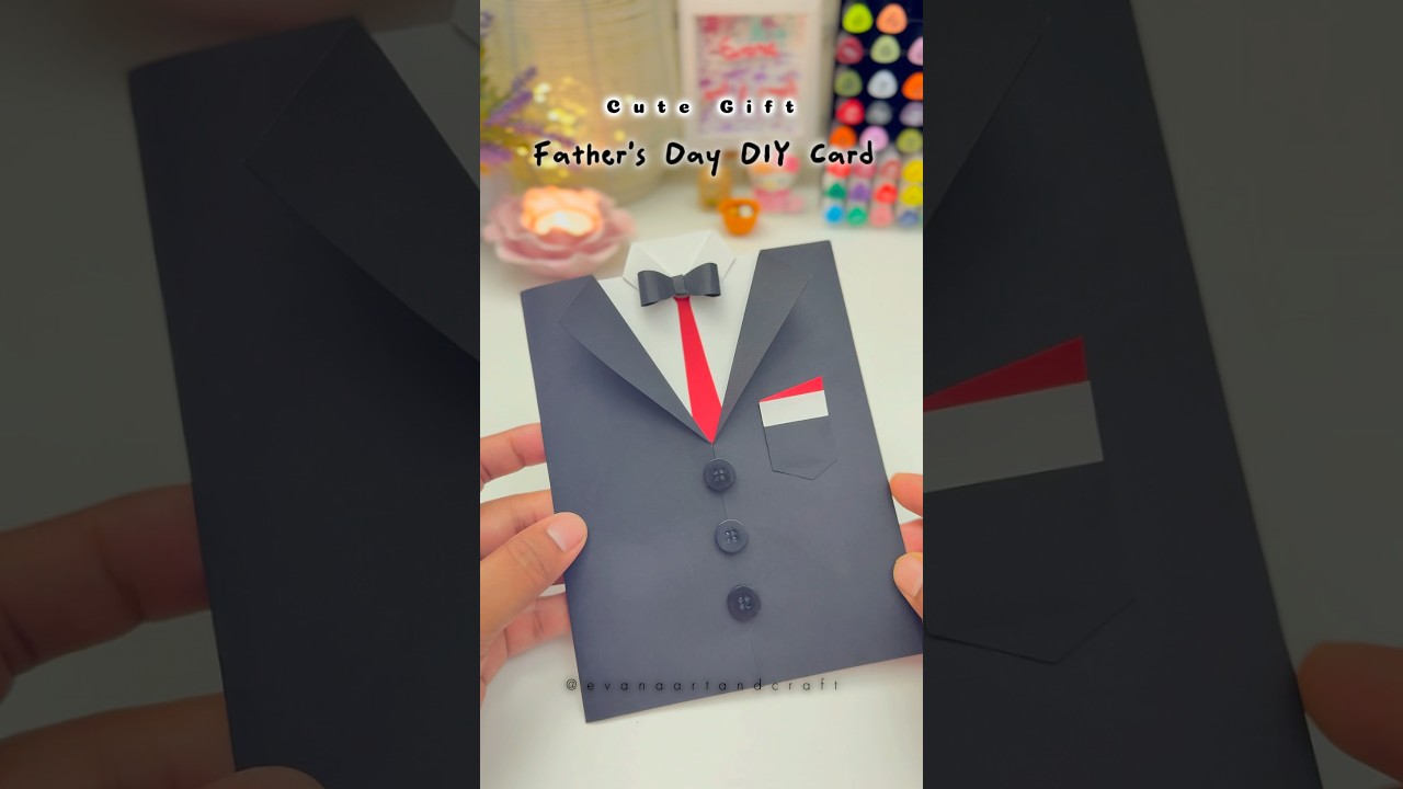 Easy DIY Father’s Day Gift Card 🎁