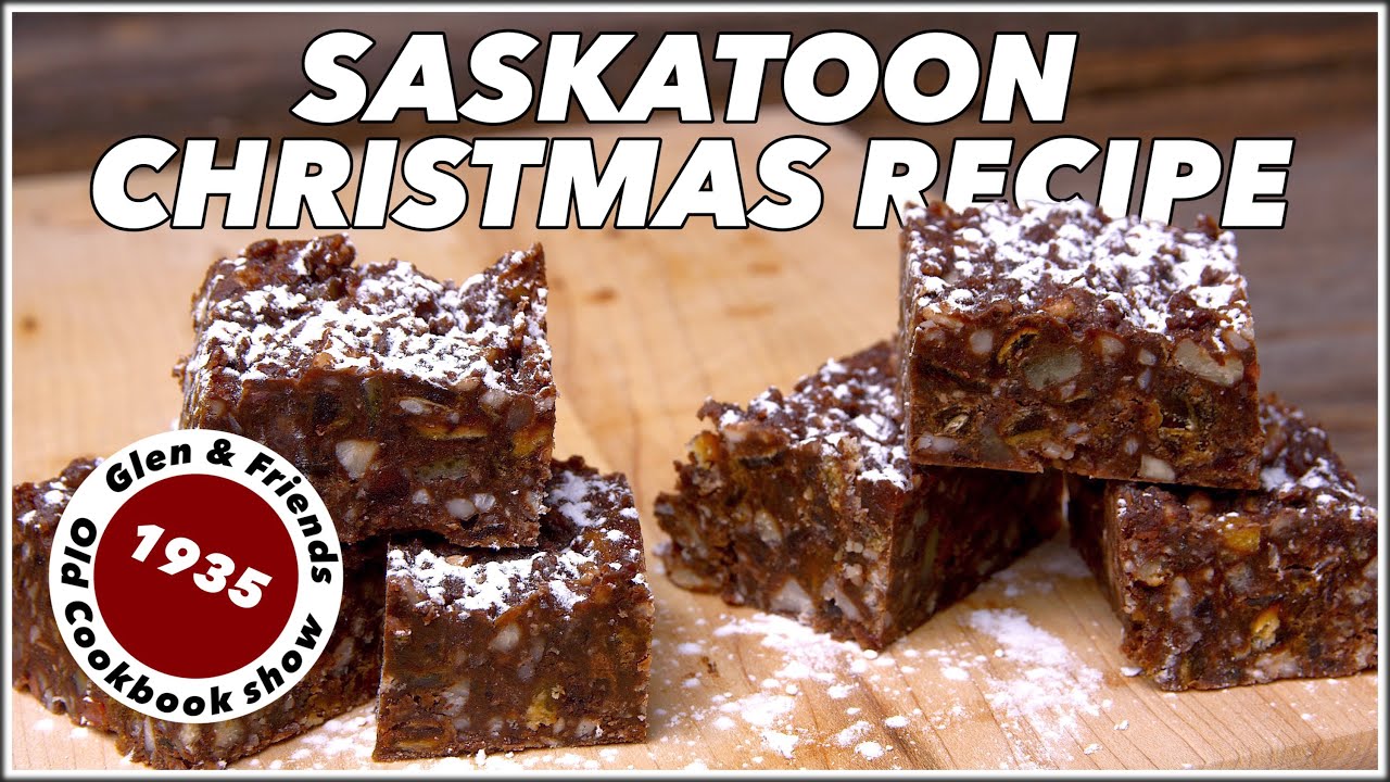 1935 Saskatoon Christmas Recipe | Old Cookbook Show π