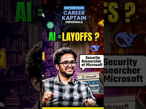 AI = Layoffs ? | AI The Reason of Layoffs #shorts #kaptaintalks #careerkaptain