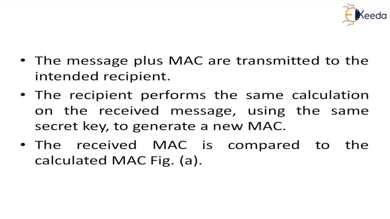 MAC in Cryptography and System Security