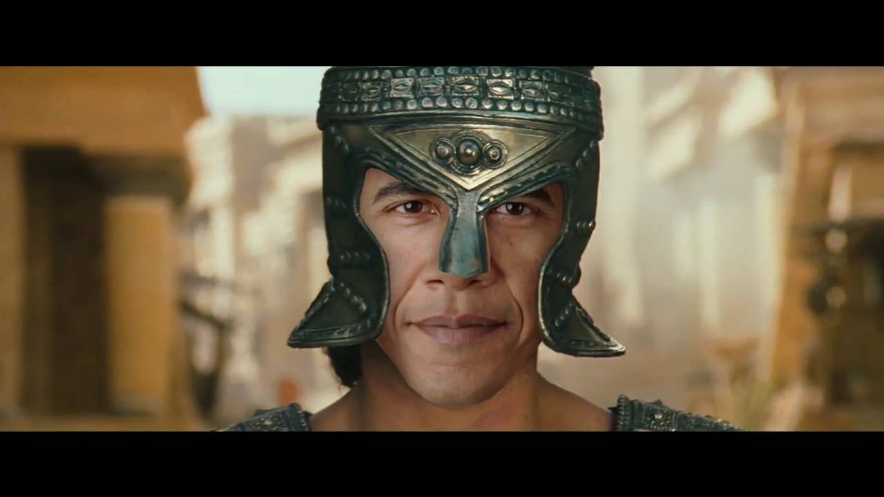 Trump Parody in Troy Movie Meme 🎬