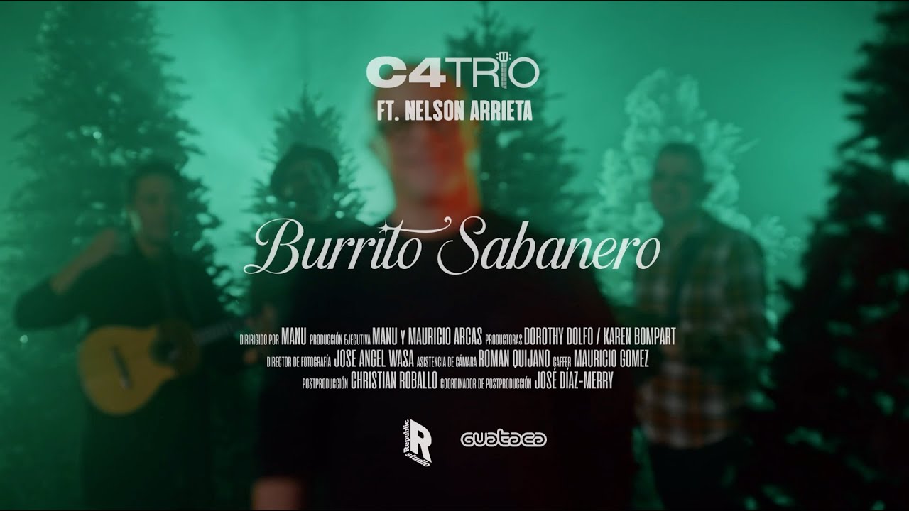 C4 Trío Ft. Nelson Arrieta -  El Burrito Sabanero
