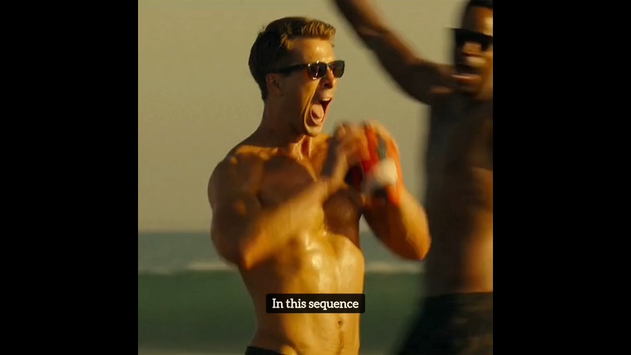 Glen Powell Talks Top Gun Maverick Beach Scene 🏖️