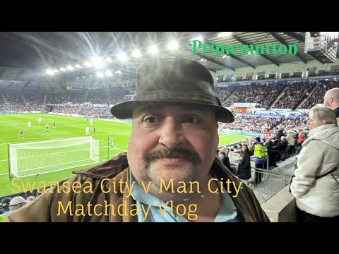 Swansea City 1-3 Man City. EFL Cup Matchday Vlog. A strong second half moves City to the last 8.