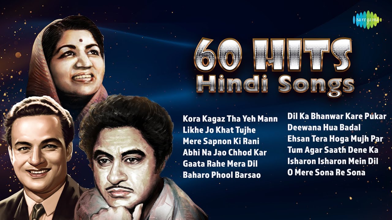 60s Hindi Hits: Kora Kagaz, Likhe Jo Khat, Rani 🎶