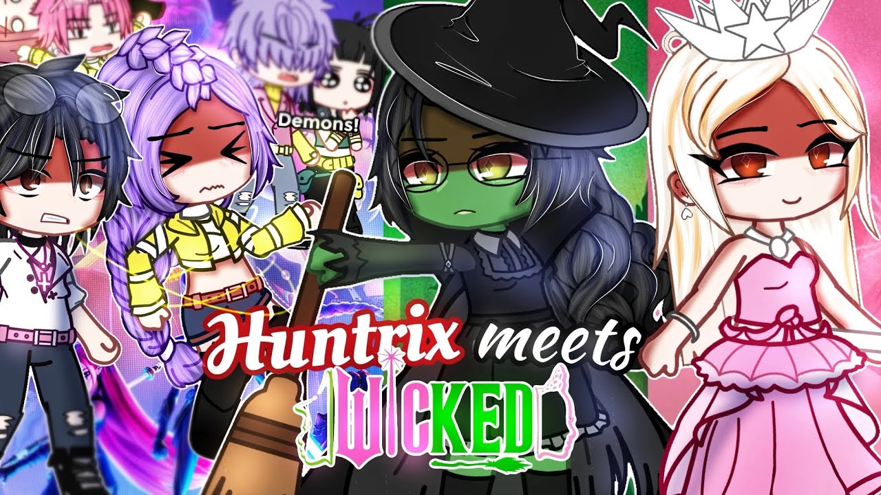 HUNTRIX & WICKED ft. SAJA Boys | Gacha KPOP Mini Movie