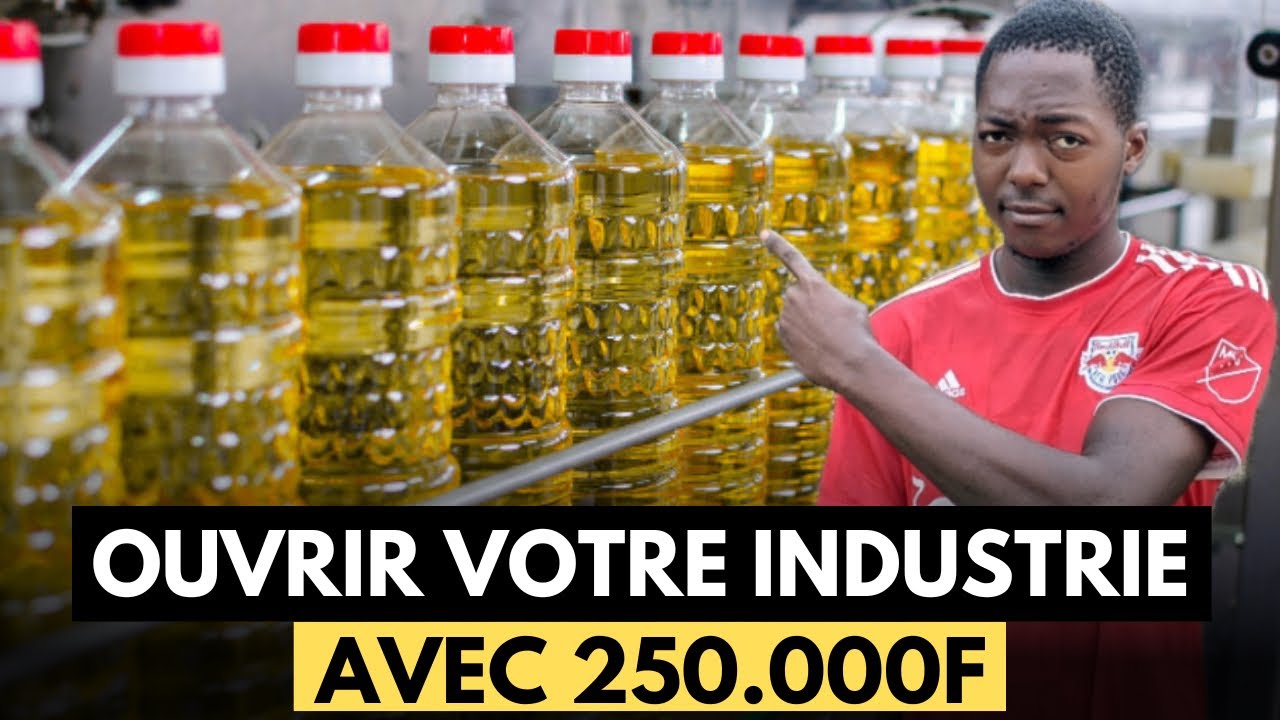 Lancez Votre Usine d’Huile Végétale à Domicile en Afrique pour seulement 400€ 🌱