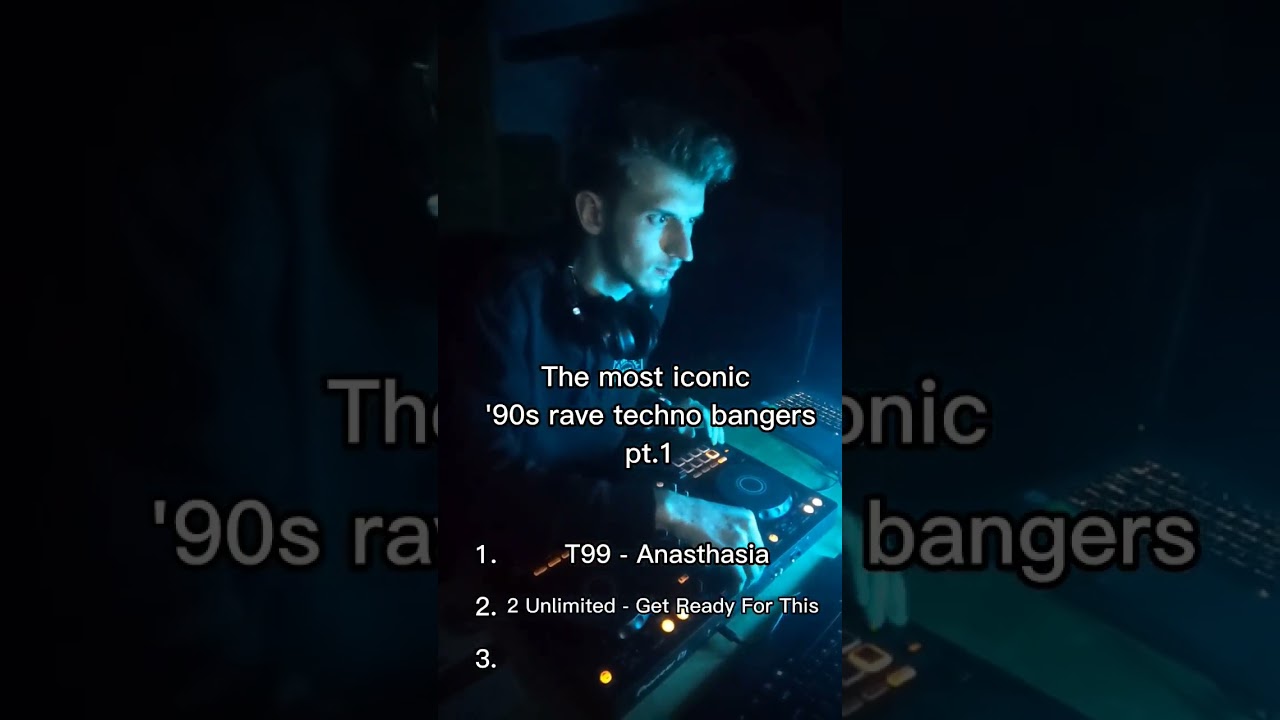 Top '90s Rave Techno Hits 🎶