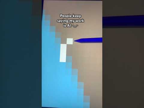 People keep saying my work is AI #art #digitalart #artist #procreate