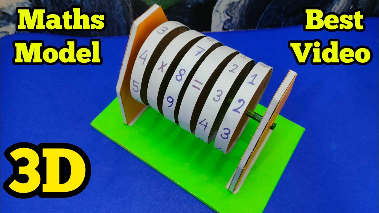 Engaging Math Working Models for Multiplication, Addition & Subtraction 🧮 | Maths Project & Exhibition Ideas