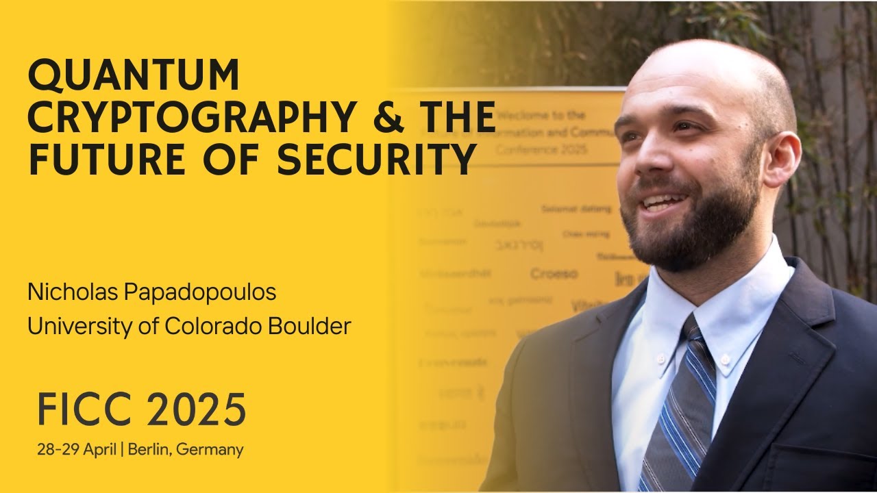 Unlocking the Future of Security with Quantum Cryptography 🚀 | FICC2025 Interview with Nicholas Papadopoulos
