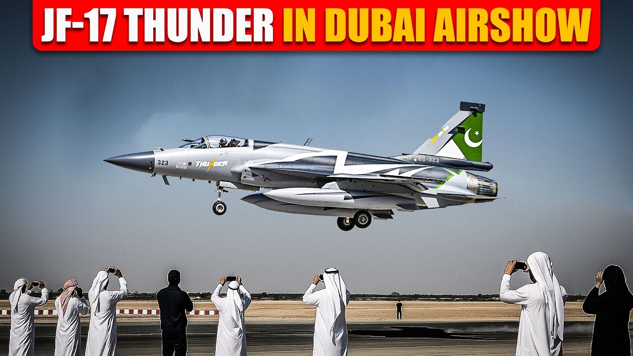 Pakistan’s JF-17 Thunder Wows Dubai Air Show 2025 ✈️