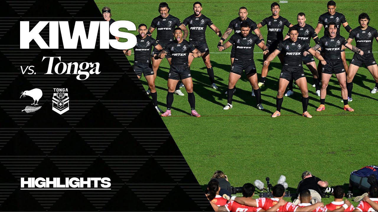Watch Extended Highlights: NZ Kiwis vs Tonga | 2025 Pacific Championships at Eden Park 🏉