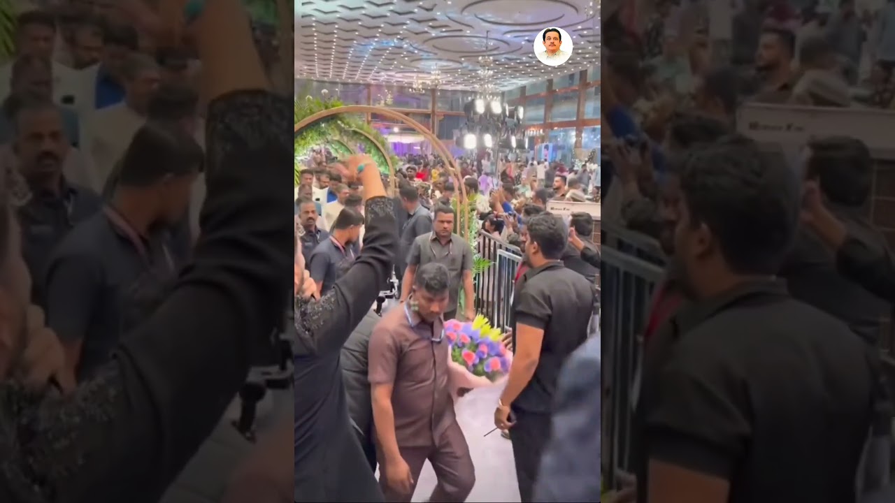 Attended KMDC Chairman BK Althaf Khan’s Daughter’s Wedding 🎉