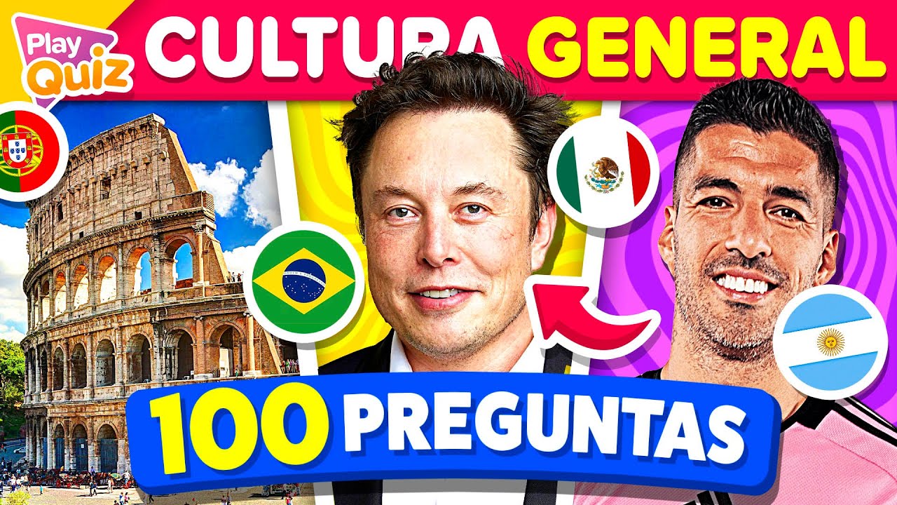100 Preguntas de Cultura General: ¿Qué tan Culto Eres? 🤓🧠
