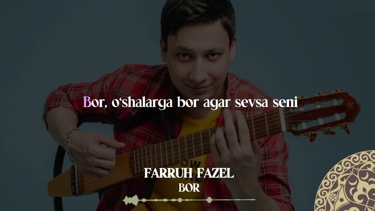 Farruh Fazel - Bor | Milliy Karaoke 🎤
