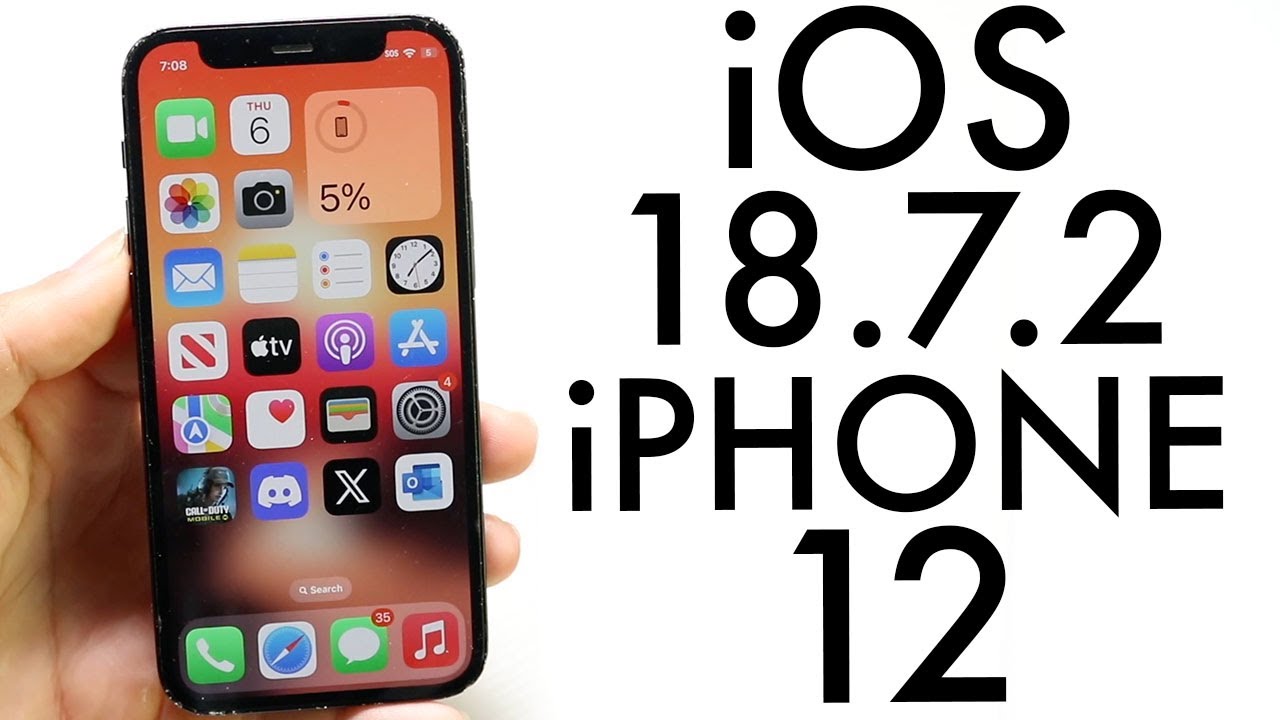 iOS 18.7.2 on iPhone 12 Review 📱