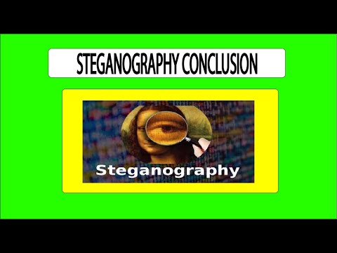 Steganography - How to hide and unhide file behind image - Conclusion