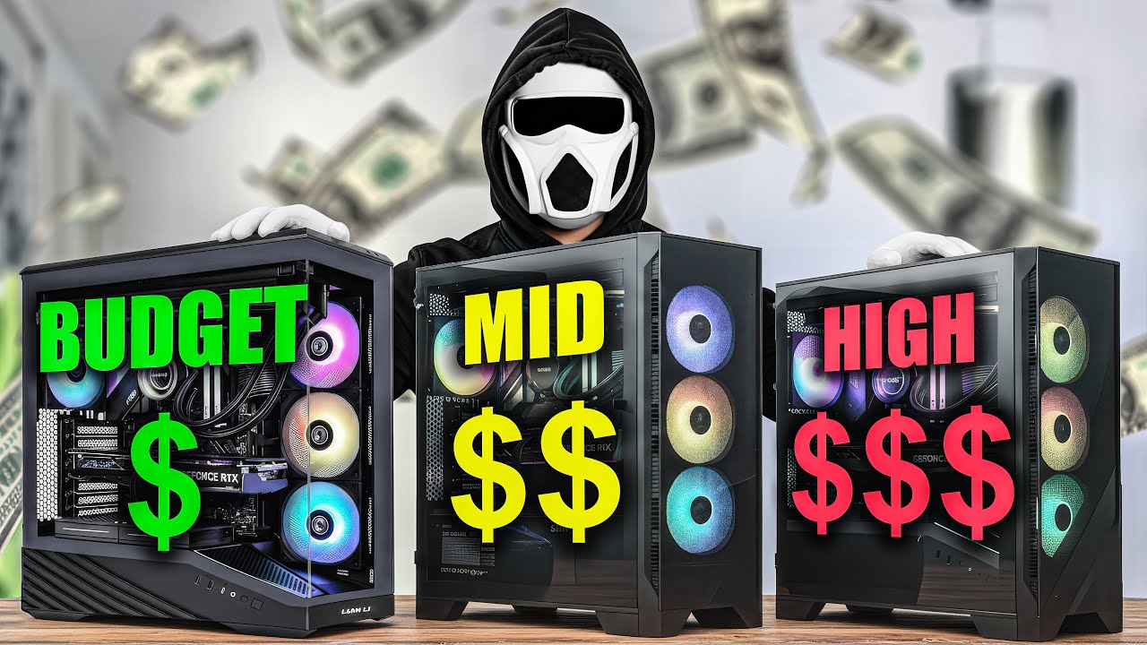 Top 3 Gaming PC Builds for 2025 on Any Budget 🎮