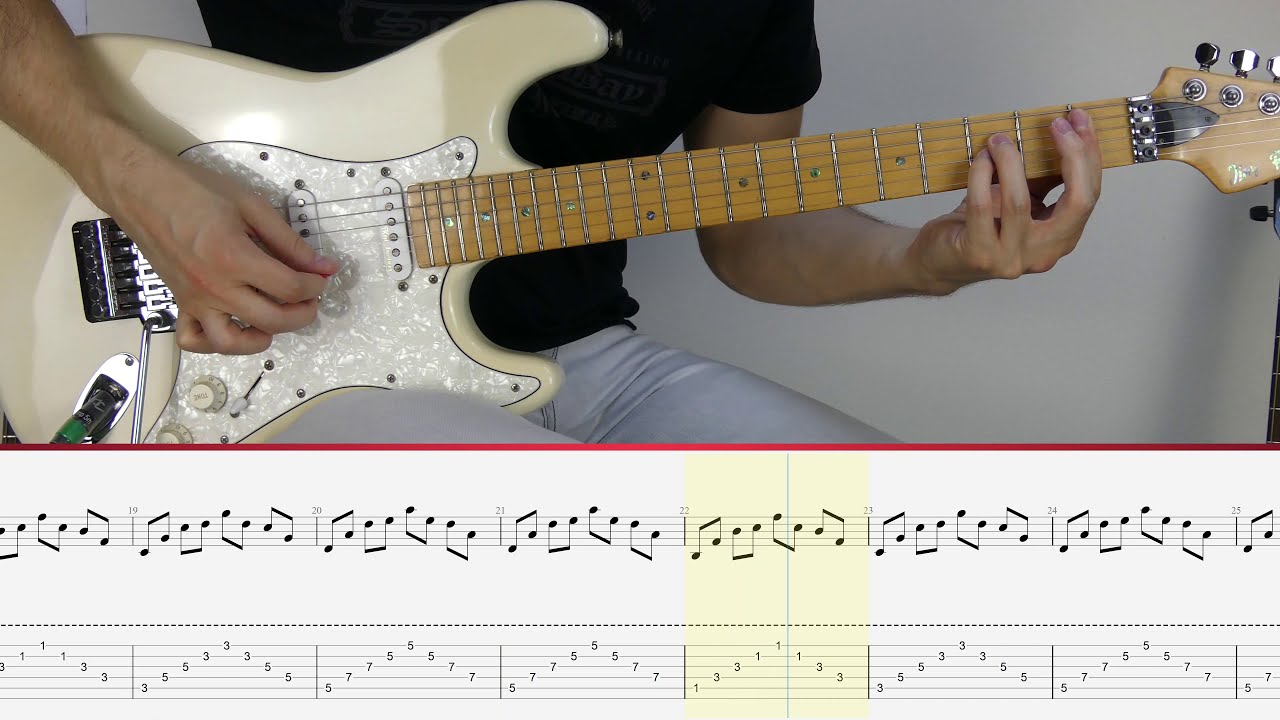 Master Dio's 'Don't Talk To Strangers' Guitar Solo 🎸 - Advanced Tutorial with TAB