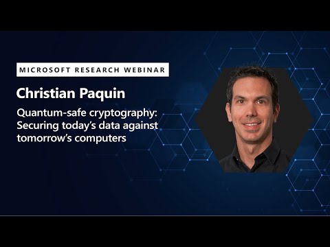 Quantum-safe cryptography: Securing today’s data against tomorrow’s computers