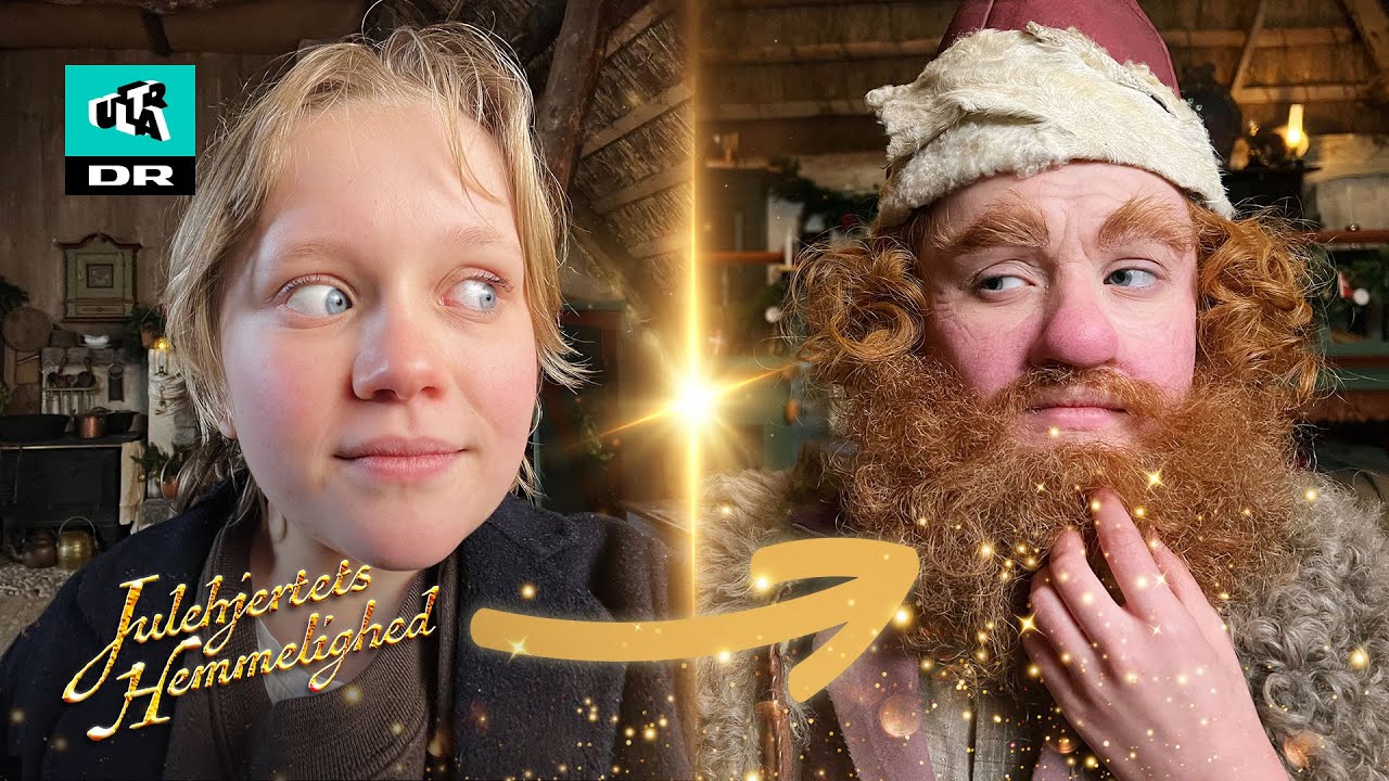 14-årig pige forvandles til gammel nisse 🎅