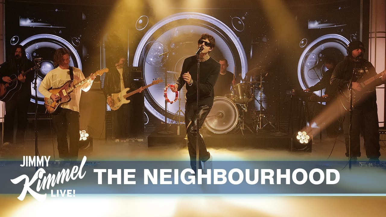 The Neighbourhood Performs 'Lovebomb' on Kimmel 🎶