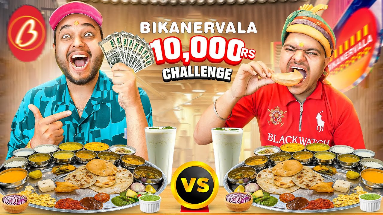 Win ₹10,000 with Bikanervala Unlimited Thali 🤑