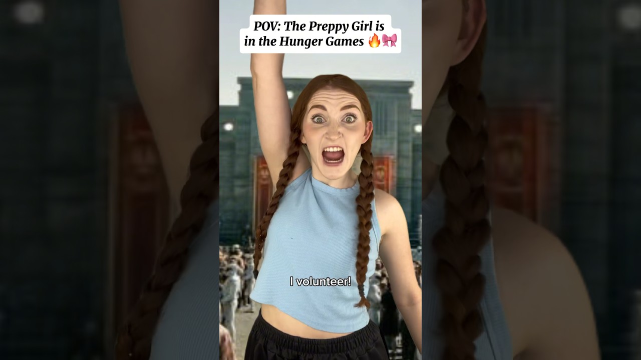 Preppy Girl 🎀 Survives the Hunger Games: A Unique POV