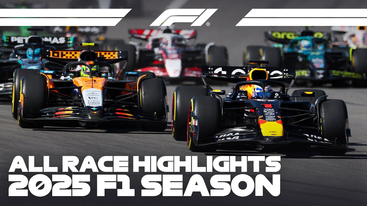 2025 F1 Season: All Grand Prix Highlights 🏎️