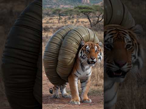 Against All Odds: How an Antelope Calf Saved a Tiger #animalrescue #savannahrescue #tiger